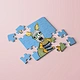 folded paper puzzle